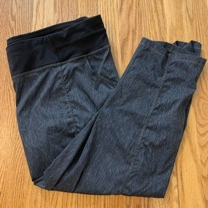 Lucy Get Going Capri Gray Athleisure Pants XL